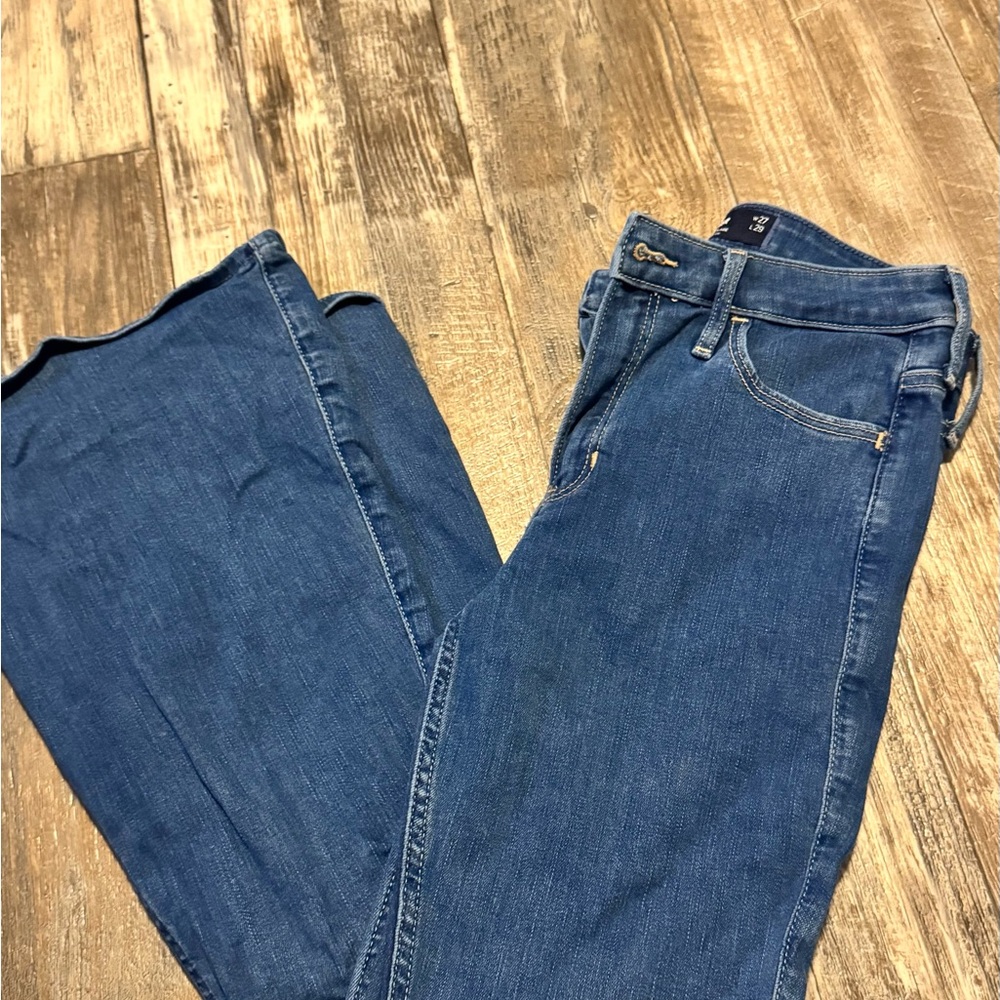 Hollister Women's Classic Blue Boot Cut Jeans